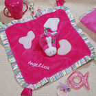 Embroidered Pink Pony Snuggler G00803DT