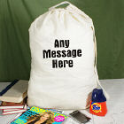 Any Message Here Personalized Laundry Bag 6829722