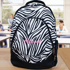Embroidered Zebra Print Backpack E00065