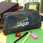 Embroidered Camo Pencil Case E00068