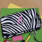 Embroidered Zebra Print Pencil Case E599170