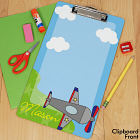 Personalized Airplane Clipboard U394424
