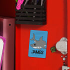 Personalized Shark Locker Magnet
