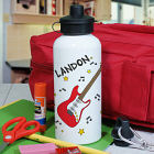 Personalized Electric Guitar Water Bottle U395120