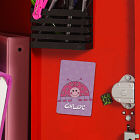 Personalized Ladybug Locker Magnet