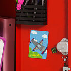 Personalized Airplane Locker Magnet