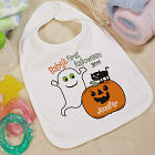 Personalized Baby's First Halloween Baby Bib