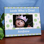 Personalized 1st Birthday Printed Picture Frame