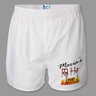 Red Hot Lover Personalized Boxer Shorts