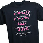 Fighting the Cause Breast Cancer Awareness T-shirt