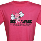 Bee Aware - Breast Cancer Awareness T-Shirt 33671x