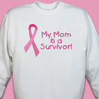 Survivor - Breast Cancer Awareness Personalized Youth Sweatshirt