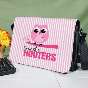 Save the Hooters Breast Cancer Awareness Shoulder Bag