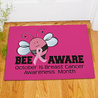 Bee Aware Breast Cancer Doormat 83136717