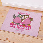 Save the Bra Buddies Breast Cancer Awareness Doormat 83152347x