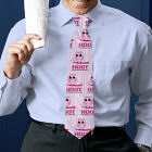 Give a Hoot Breast Cancer Awareness Necktie