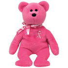 Breast Cancer Awareness Teddy Bear "Hope Awareness ©Ty Inc. 8" Beanie Baby 890009