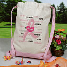 Hope and Love Breast Cancer Awareness Backpack CSP836632PK