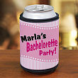 Personalized Bachelorette Party Can Wrap Coolers