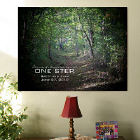 One Step Personalized Inspirational Wall Canvas 912847x