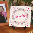 Personalized Little Girl Canvas Wall Art 9132864