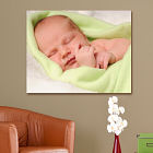 Picture Perfect New Baby Photo 18 x 24 Canvas