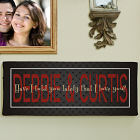 Personalized I Love You Wall Canvas 9138799