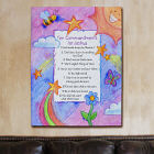 Personalized 10 Commandments Wall Canvas 914179x