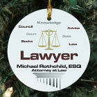 Lawyer Personalized Ceramic Ornament U278110