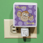 Personalized Monkey Night Light U367911