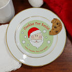 Cookies for Santa Personalized Ceramic Plate U368812