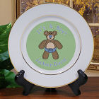 It's A Boy Personalized Birth Announcement Ceramic Plate U371412