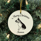 Dog Breed Personalized Ceramic Ornament U374810