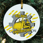 Construction Worker Personalized Ceramic Ornament