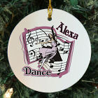 Personalized Ceramic Dance Ornament