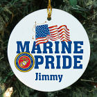 Personalized Ceramic Military Pride Ornament