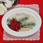 Personalized Ceramic Christmas Platter U378617