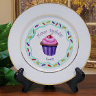 Personalized Ceramic Birthday Girl Plate U378912