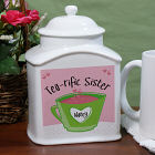 Personalized Ceramic Tea-rific Tea Jar U380316
