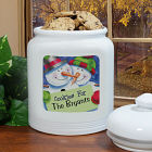 Personalized Ceramic Christmas Cookie Jar U482715