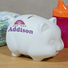 Personalized Ceramic Ladybug Piggy Bank U393919