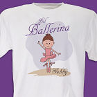 Lil' Ballerina Personalized Youth T-Shirt