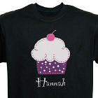 Sweet Little Cupcake Black Youth T-Shirt