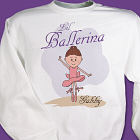 Lil' Ballerina Personalized Youth Sweatshirt