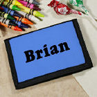 Custom Printed Name Velcro Wallet