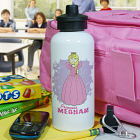 Personalized Princess Water Bottle U366020