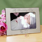 Personalized My Christening Day Silver Picture Frame 8533590