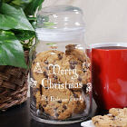 Personalized Christmas Cookie Jar