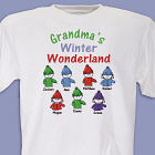 Winter Wonderland Personalized T-shirt