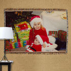 Personalized Holiday Photo Tapestry Throw Blanket 83038265
